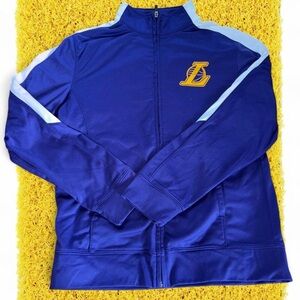 Lakers Purple and Yellow Zip-Up Jacket